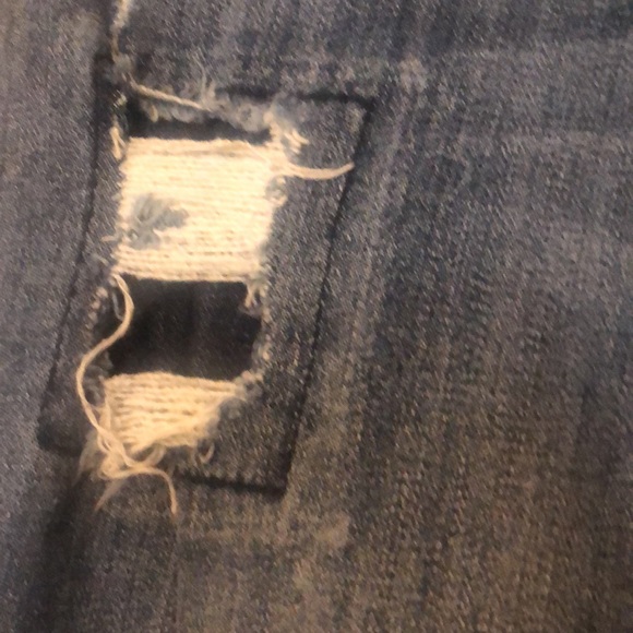 Kut from the Kluth Jeans Cameron straight leg Crop jean patchwork SZ 4 - Picture 4 of 5